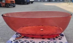 Transparent Crystal Sculpture crystal bathtub resin bathtub acrylic bathtub marble bathtub stone bathtub custom design bathtub