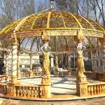 Marble gazebo outdoor gazebo large gazebo garden gazebo statue Marble gazebo