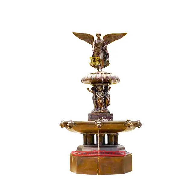 Angel Bronze Statue Fountain BF318 1 Angel Bronze Statue Fountain