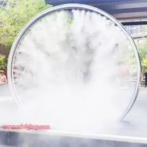 stainless steel fountain