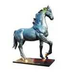 bronze horse statue