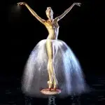 Bronze Figure Statue Fountain