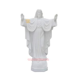 marble Jesus statue