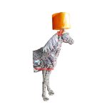 Fiberglass Horse Statue Art Lamp