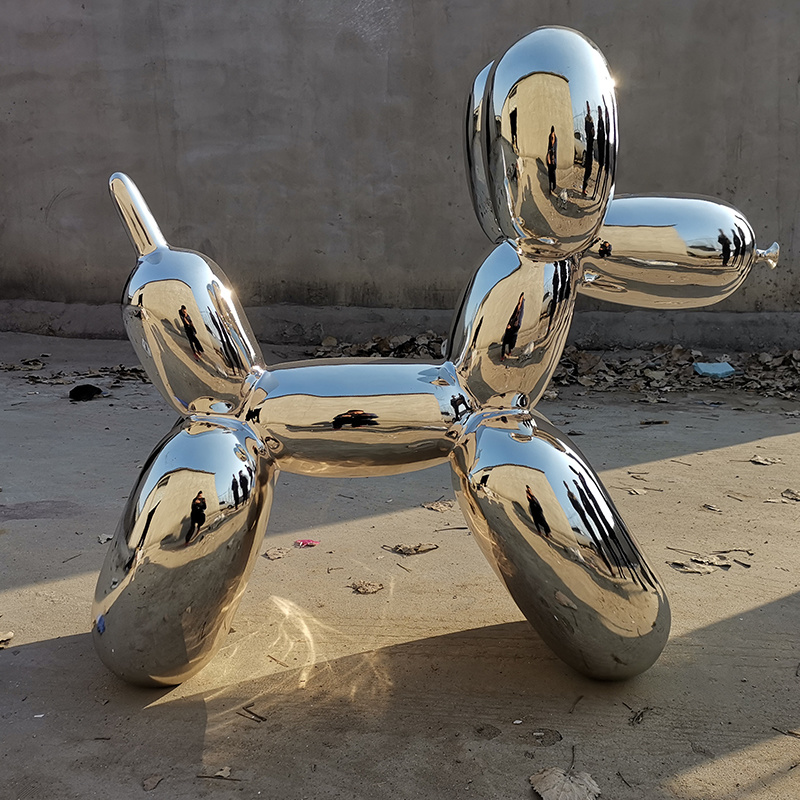 Stainless steel balloon dog