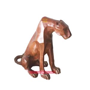 Bronze Leopard Sculpture