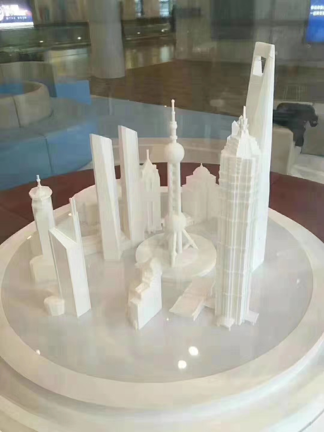 3D Printed Architectural Model Sculpture PS001 3 3D Printed Architectural Model Sculpture