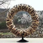 Wooden decorative sculptures