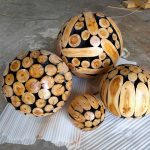 Wooden decorative sculptures