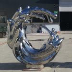 stainless steel sculpture