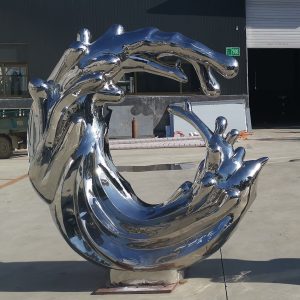 stainless steel sculpture