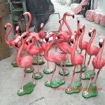 Flamingo sculpture