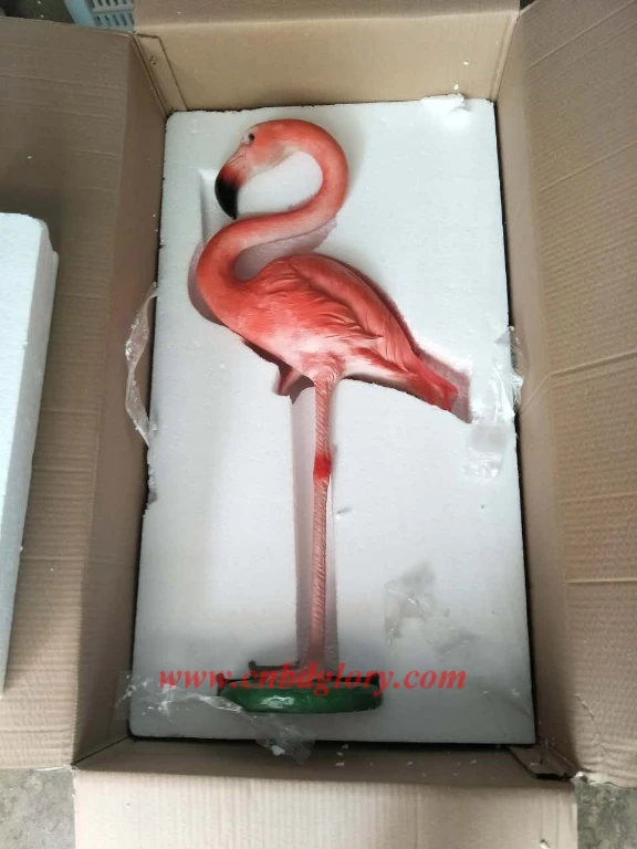 Flamingo sculpture