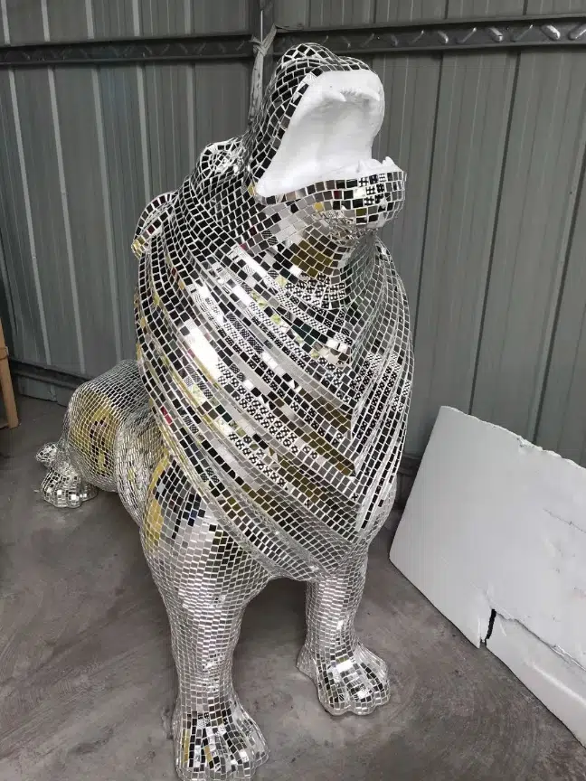 Mosaic sculpture