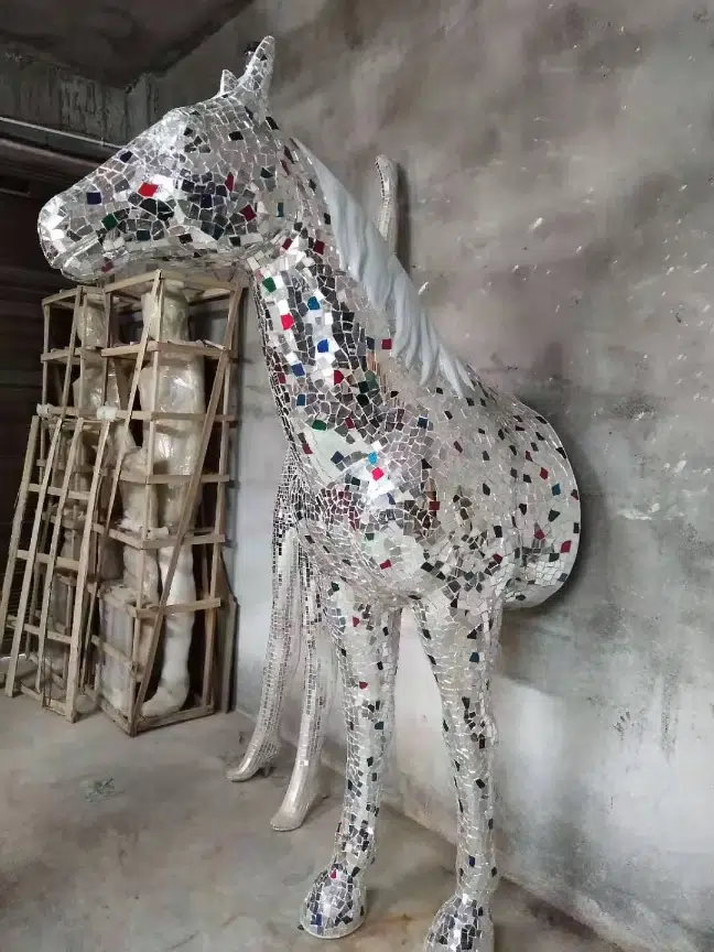 Mosaic sculpture