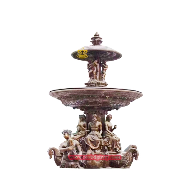 Angel Bronze Statue Fountain BF318 3 bronze fountain