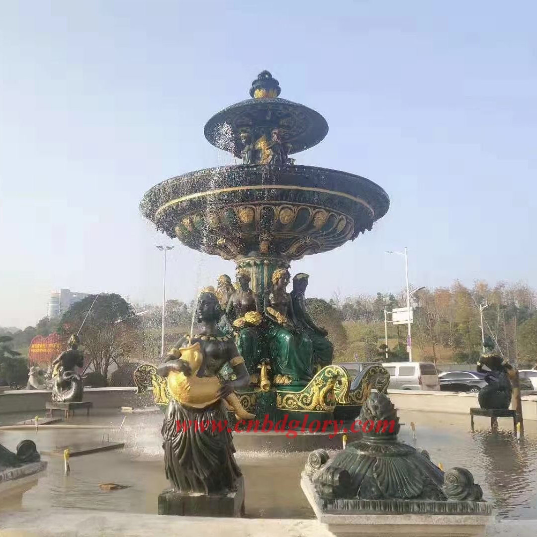 Angel Bronze Statue Fountain BF318 2 bronze fountain