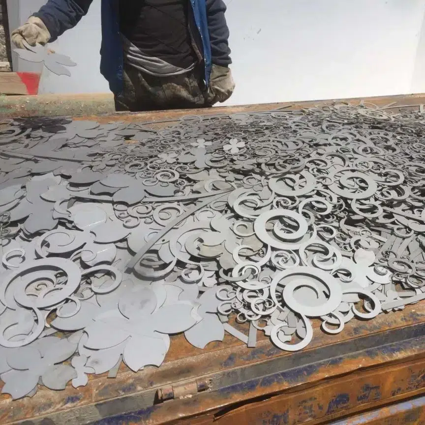 stainless steel sculpture