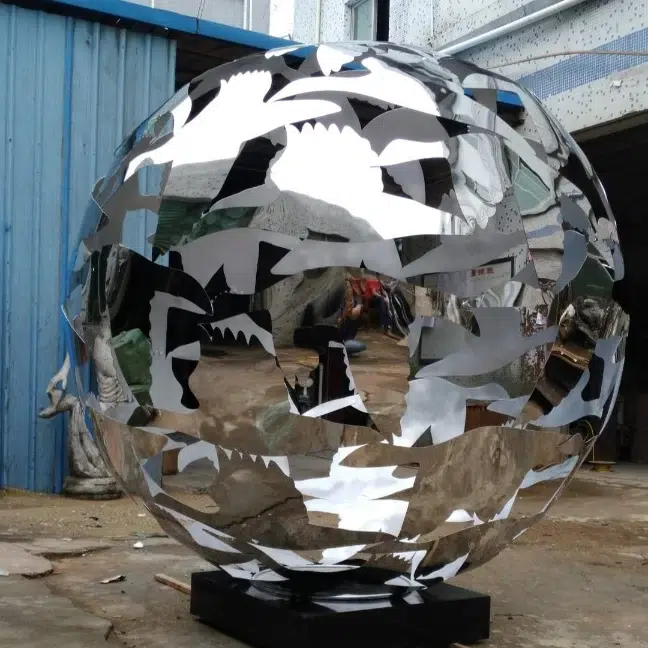 stainless steel sculpture