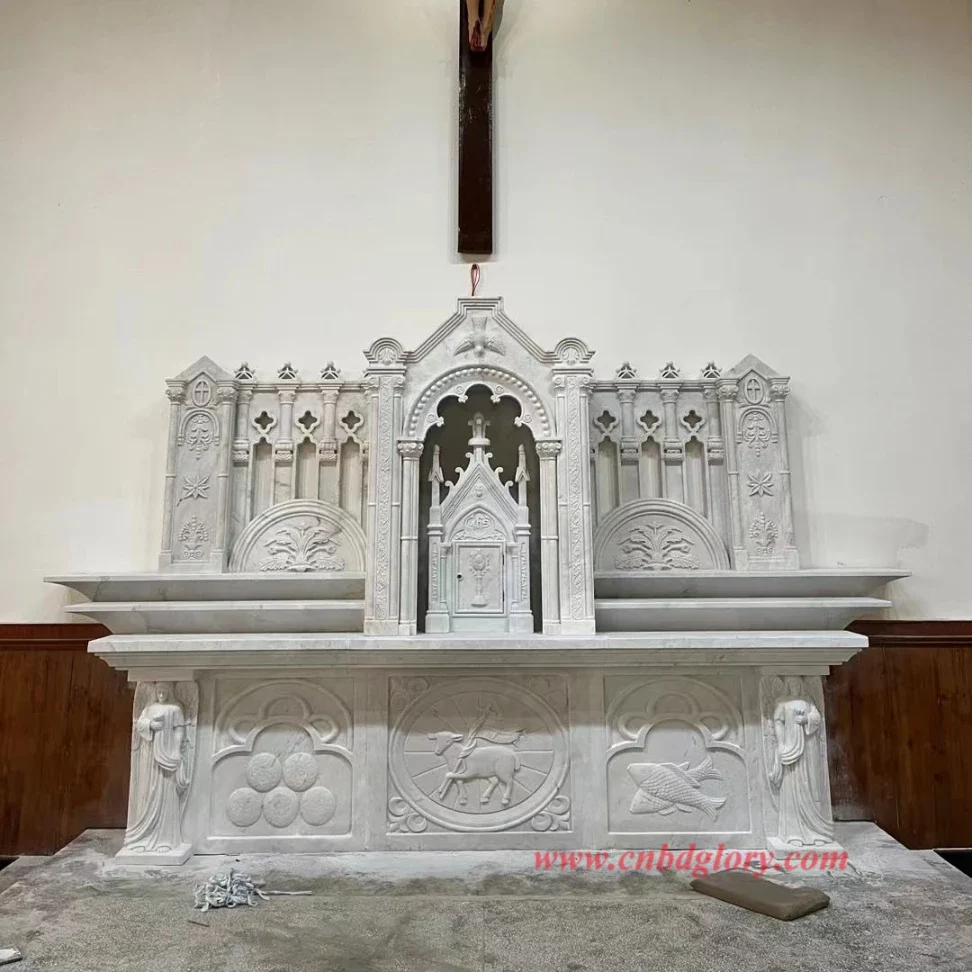 Marble Church Altar MA310 4 Marble Church Altar