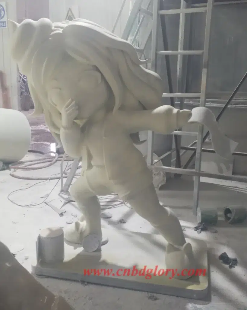 cartoon sculpture