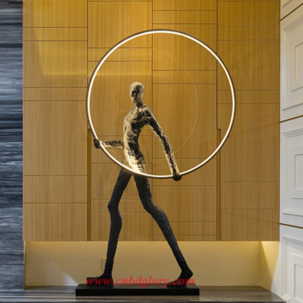 Fiberglass Art Sculpture Lamp FSL210 8 art sculpture lamp