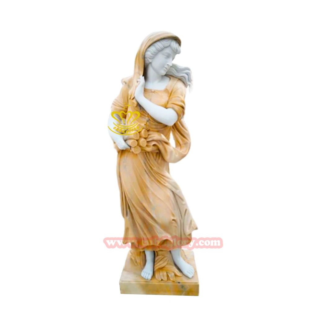 Marble Seasons Goddesses Statue MS170 5 Marble Spring Goddess Sculpture