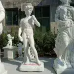 marble David statue