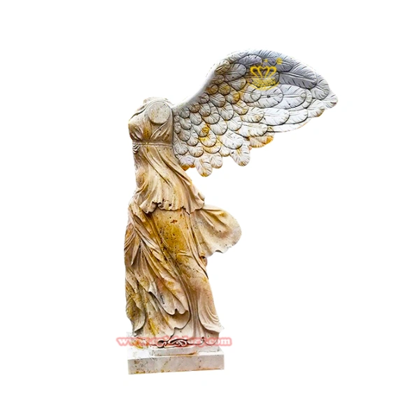 Marble Winged Victory Statue MWS190 2 winged Victory statue