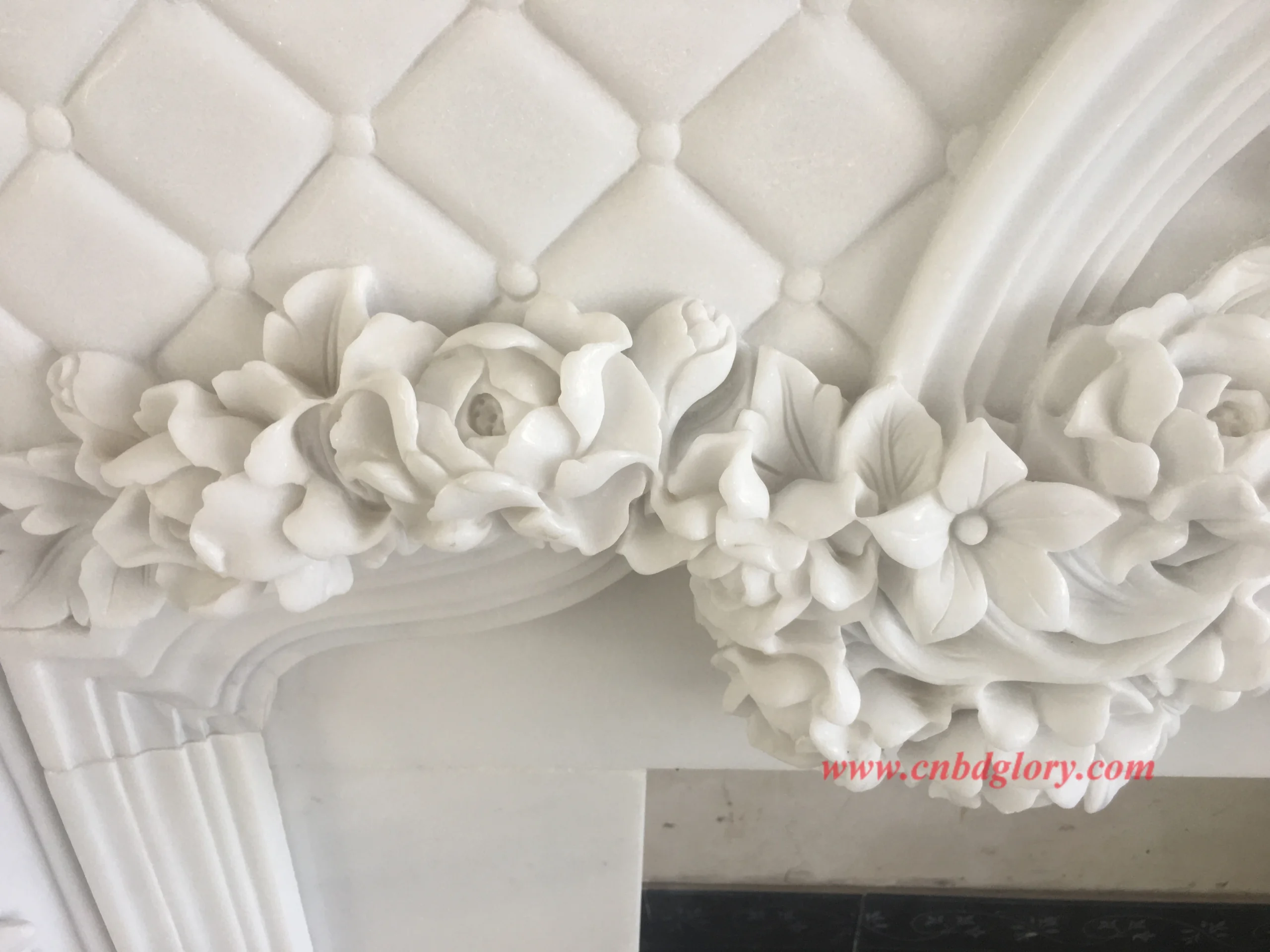 Custom Hand Carved Stone Fireplace Mantel CSF150 6 marble fireplace mantel