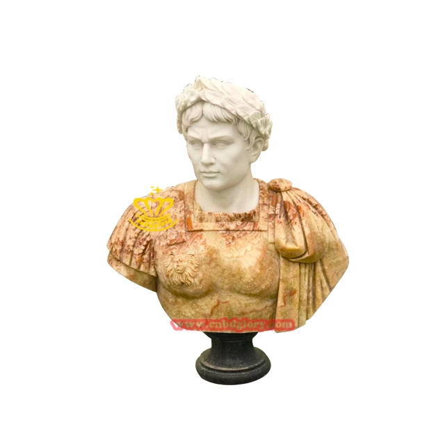 Roman Emperor's Marble Bust Sculpture RMS060 5 marble bust statue