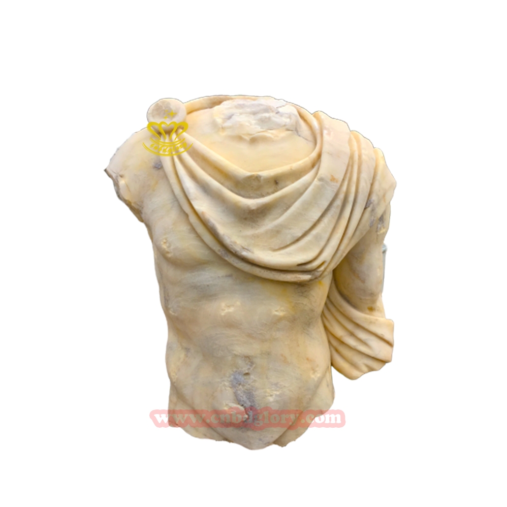 Roman style broken arm marble bust statue MBS080 3 marble bust statue