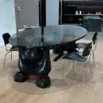 marble cat table legs