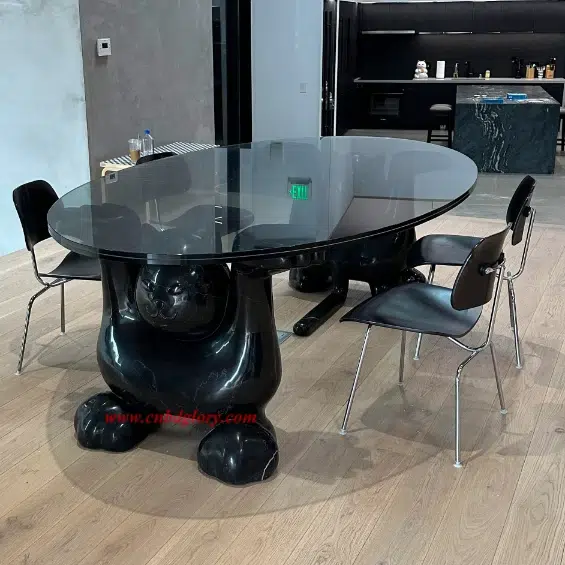 marble cat table legs