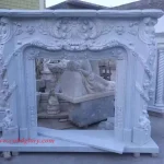 Stone Fireplace Mantel Surround