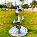 SS Sculpture Maker Custom Waterdrop