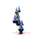 Stainless steel water droplet sculpture