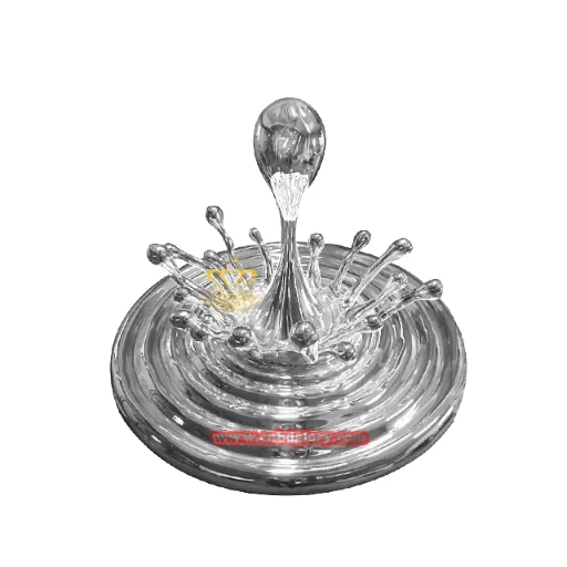 stainless steel Water Drop Sculpture
