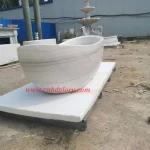 Custom Hand-carved Marble Bathtub