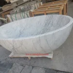 Luxury Bathroom Freestanding Marble Bathtub